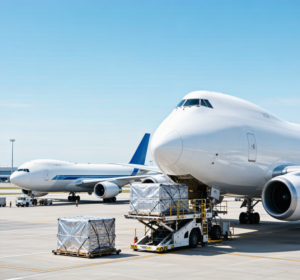 Air Freight Cargo Plane